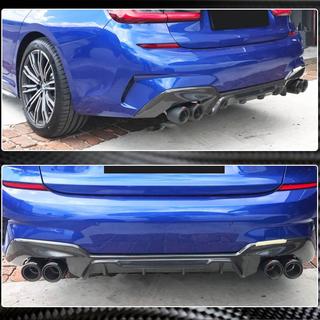 Difusor Trasero V7 (para M-Sport 2018-2022, Carbono) BMW 3 Series G20/G21 2018- foto 3