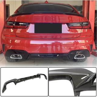 Difusor Trasero V4 para M-Sport 2018-2022, Carbono BMW 3 Series G20/G21 2018- foto 1