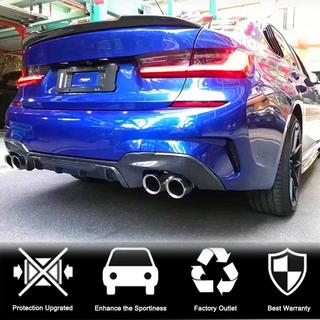 Difusor Trasero V4 para M-Sport 2018-2022, Carbono BMW 3 Series G20/G21 2018- foto 2