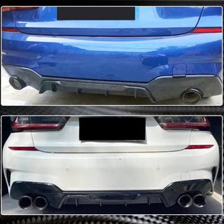 Difusor Trasero V4 para M-Sport 2018-2022, Carbono BMW 3 Series G20/G21 2018- foto 3