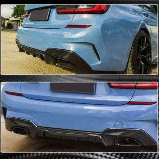 Difusor de Parachoques Trasero (para M340i 2018-2022, Carbono) BMW 3 Series G20/G21 2018- foto 3