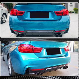 Difusor Trasero V1 (para M-Sport, Carbono) BMW 4 Series F32/F33/F36 2012-2020 foto 4