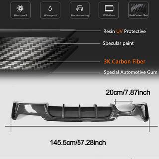 Difusor Trasero V2 (para M-Sport, Carbono) BMW 4 Series F32/F33/F36 2012-2020 foto 4