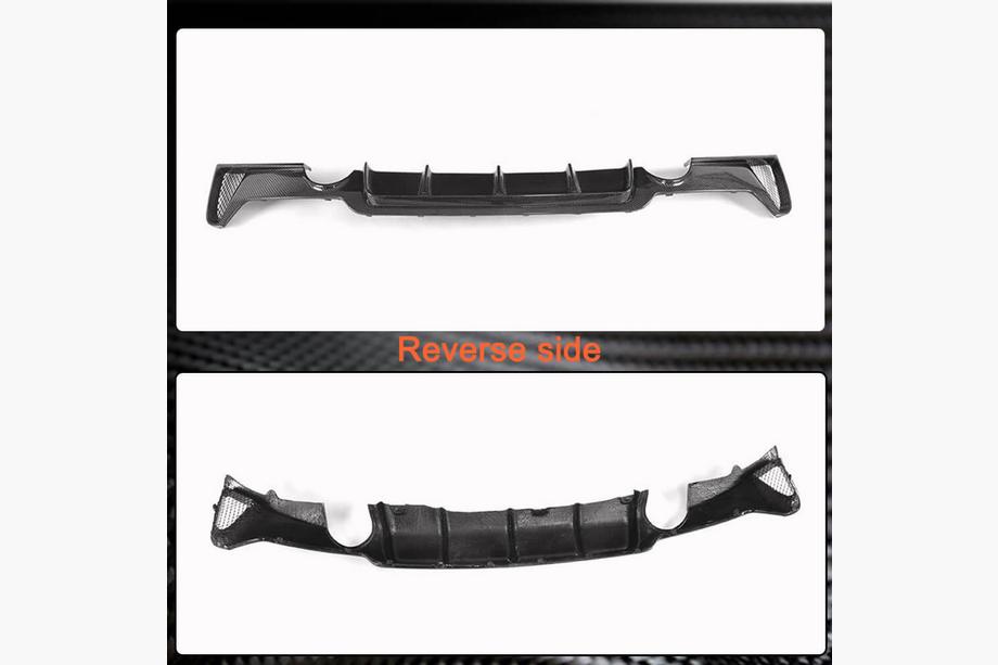 BMW 4 Series F32/F33/F36 2012-2020 Difusor Trasero V4 (para M-Sport, Carbono) Foto 7