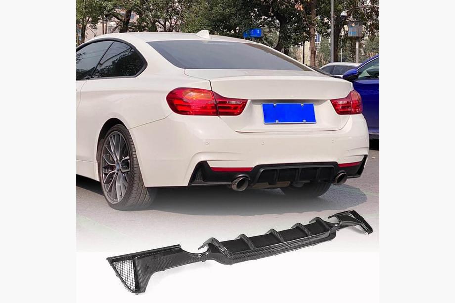 BMW 4 Series F32/F33/F36 2012-2020 Difusor Trasero V3 (para M-Sport, Carbono) Foto 1