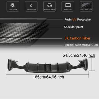 Difusor Trasero V7 (para M-Sport, Carbono) BMW 4 Series F32/F33/F36 2012-2020 foto 4