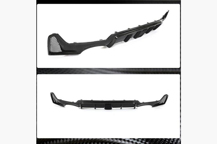 BMW 4 Series F32/F33/F36 2012-2020 Difusor trasero V8 (para M-Sport, carbono) Foto 16