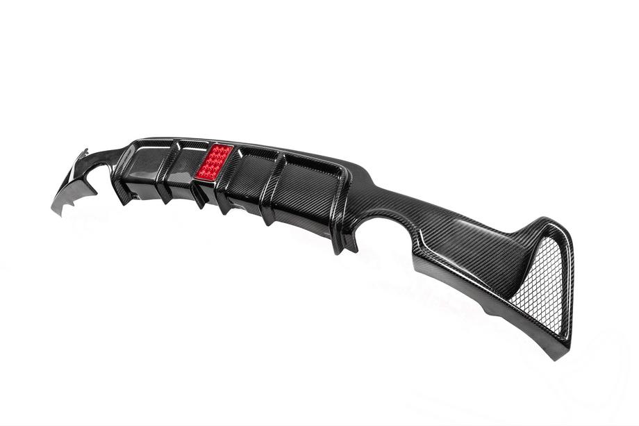 BMW 4 Series F32/F33/F36 2012-2020 Difusor trasero V8 (para M-Sport, carbono) Foto 7
