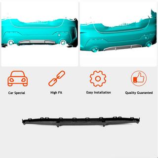 Difusor de Parachoques Trasero V1 (para G22/G23 M-Sport, Carbono) BMW 4 Series G22/23/26 2020- foto 2