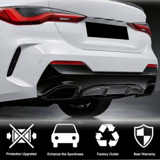 Difusor de Parachoques Trasero V1 (para G22/G23 M-Sport, Carbono) BMW 4 Series G22/23/26 2020- foto 3