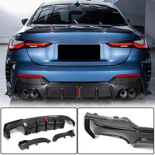 Difusor Trasero V3 para G22/G23 M-Sport, Carbono foto 1