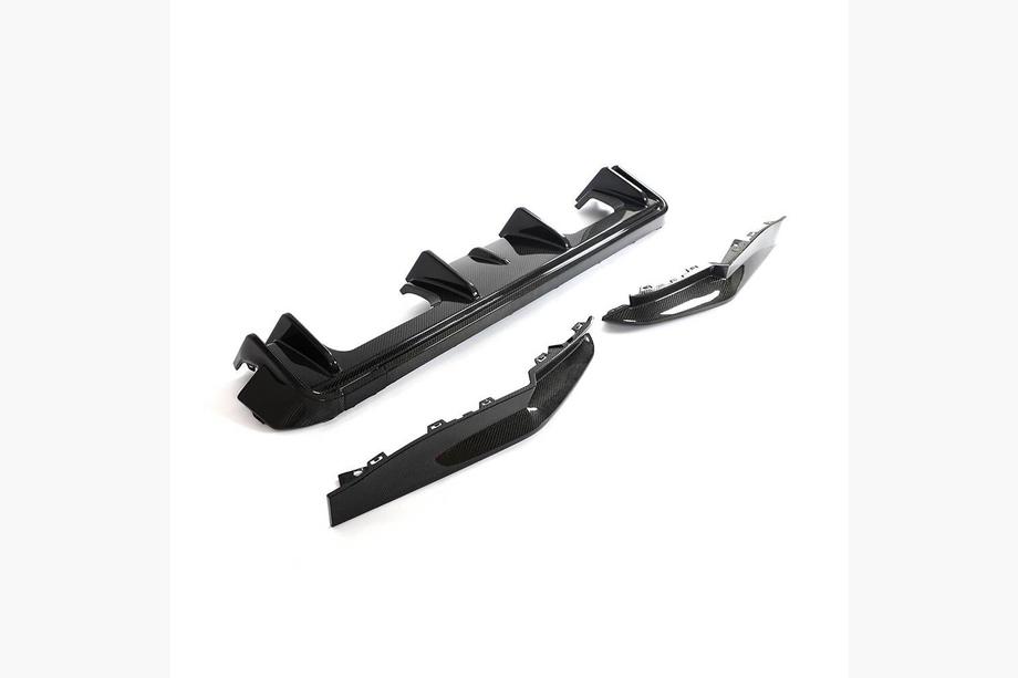 BMW 4 Series G22/23/26 2020- Difusor Trasero de Parachoques V5 (para G82/G83, Carbono) Foto 6