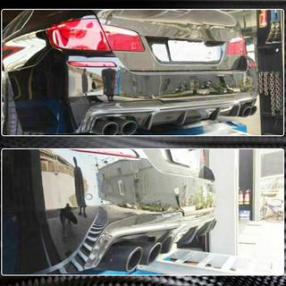 Difusor Trasero V3 para F10 M-Sport, Carbono foto 4