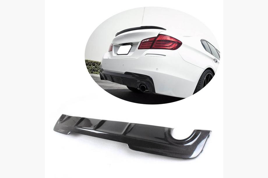 BMW 5 Series F10/F11 2010–2016 Difusor Trasero V5 para F10 M-Sport, Carbono Foto 1