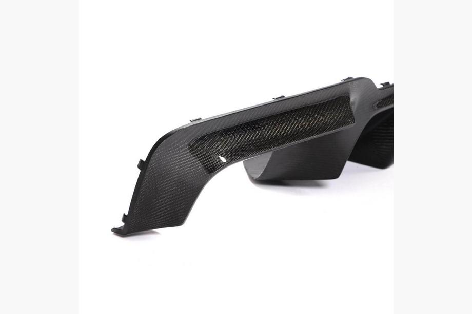 BMW 5 Series F10/F11 2010–2016 Difusor de Parachoques Trasero Carbono V2 (para M5) Foto 5