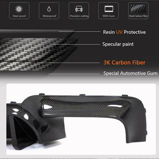 Difusor Trasero V3 para F10 M5, Carbono foto 3