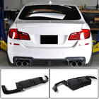 BMW 5 Series F10/F11 2010–2016 Difusor de Parachoques Trasero Carbono V7 (para M5) foto 1