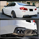 BMW 5 Series F10/F11 2010–2016 Difusor de Parachoques Trasero Carbono V7 (para M5) foto 3