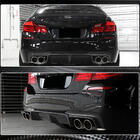 BMW 5 Series F10/F11 2010–2016 Difusor de Parachoques Trasero Carbono V7 (para M5) foto 4