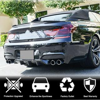 Difusor Trasero de Parachoques V2 (para M6, Carbono) BMW 6 Series F12/F13/F06 2011-2018 foto 2