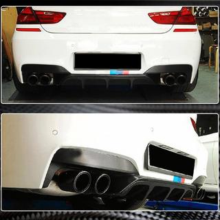 Difusor Trasero de Parachoques V2 (para M6, Carbono) BMW 6 Series F12/F13/F06 2011-2018 foto 3