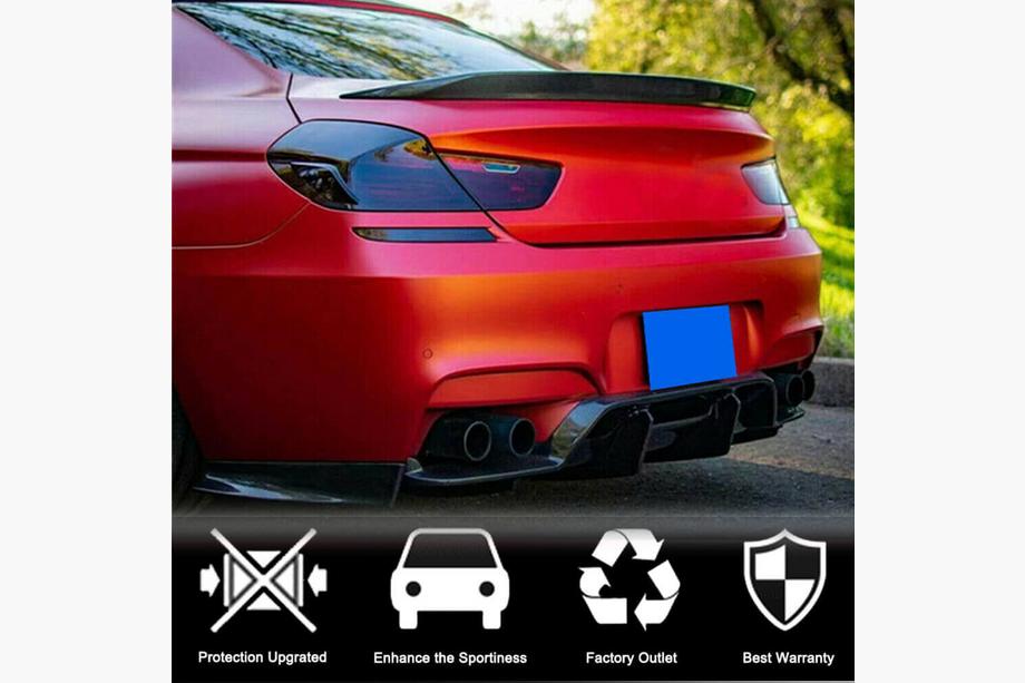 BMW 6 Series F12/F13/F06 2011-2018 Difusor de Parachoques Trasero FRP V6 (para M6) Foto 3