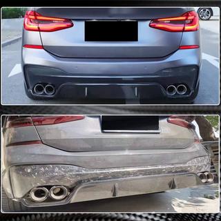 Difusor Trasero V1 para M-Sport 2017-2020, Carbono BMW 6 Series G32 2017- foto 4