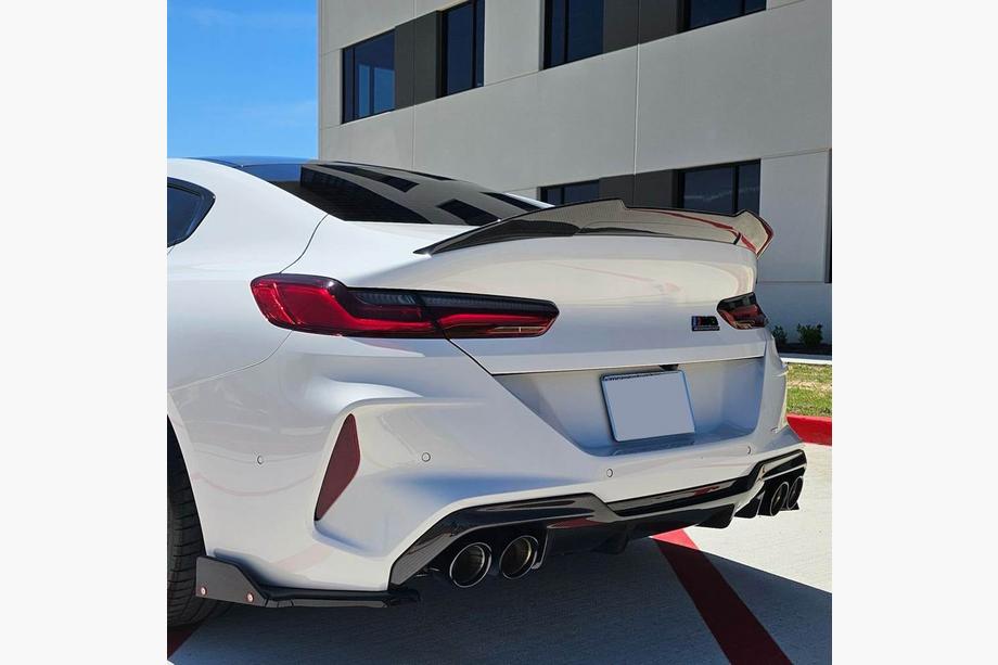 BMW 8 Series G14/G15/G16 2018- Difusor de Parachoques Trasero (para F93, Carbono) Foto 3