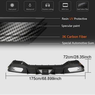 Difusor Trasero V1 para G14/G15 M-Sport, Carbono BMW 8 Series G14/G15/G16 2018- foto 4