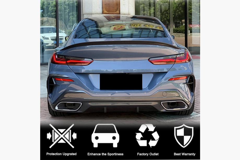 BMW 8 Series G14/G15/G16 2018- Difusor Trasero V2 (para G16 M-Sport, Carbono) Foto 3