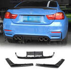 BMW 3 Series F30/F31 2012-2019 Difusor Trasero de Parachoques ABS V14 (para F80) foto 1