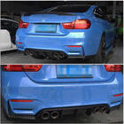 BMW 3 Series F30/F31 2012-2019 Difusor Trasero de Parachoques ABS V14 (para F80) foto 2