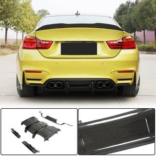 Difusor Trasero de Parachoques V1 para F82/F83, Carbono BMW 4 Series F32/F33/F36 2012-2020 foto 1