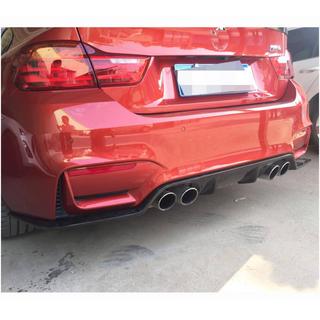 Difusor Trasero de Parachoques V2 (para F82/F83, Carbono) BMW 4 Series F32/F33/F36 2012-2020 foto 4