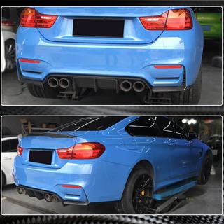 Difusor Trasero V6 (para F82/F83, Carbono) BMW 4 Series F32/F33/F36 2012-2020 foto 4