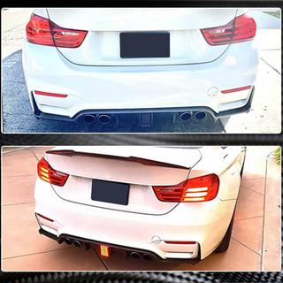 Difusor Trasero V12 (para F82/F83, Carbono) BMW 4 Series F32/F33/F36 2012-2020 foto 3