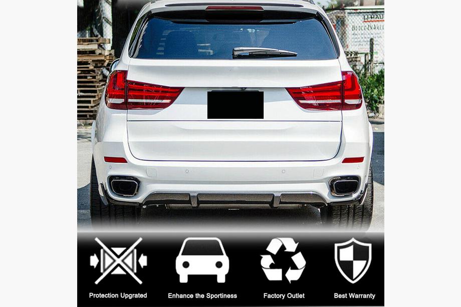 BMW X5 F15 2013-2018 Difusor Trasero V3 (para M-Sport, Carbono) Foto 4