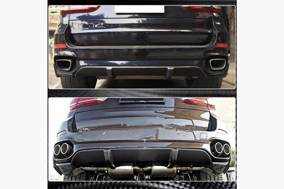 BMW X5 F15 2013-2018 Difusor Trasero V3 (para M-Sport, Carbono) Foto 5