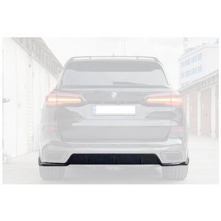 Difusor Trasero de Parachoques V2 (2018-2022, Negro Brillante) BMW X5 G05 2019–2026 foto 3