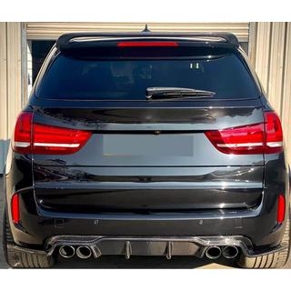Difusor trasero V1 (para F85, carbono) BMW X5 F15 2013-2018 foto 4