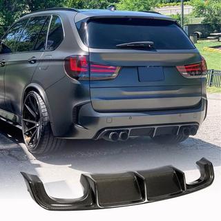 Difusor trasero V2 (para F85, carbono) BMW X5 F15 2013-2018 foto 1