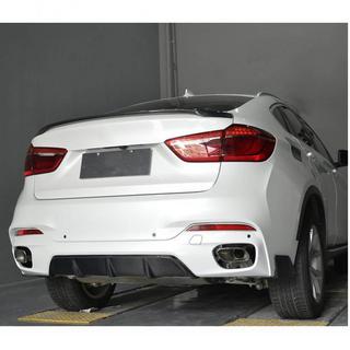 Difusor Trasero V1 (para M-Sport, Carbono) BMW X6 F16 2014-2019 foto 2