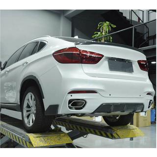 Difusor Trasero V1 (para M-Sport, Carbono) BMW X6 F16 2014-2019 foto 4