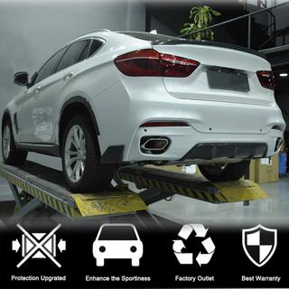 Difusor Trasero V2 (para M-Sport, Carbono) BMW X6 F16 2014-2019 foto 2