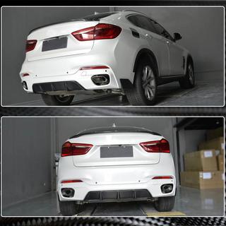 Difusor Trasero V2 (para M-Sport, Carbono) BMW X6 F16 2014-2019 foto 3