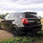 BMW 1 Series E81/E82/E87/E88 2004-2011 Alerón de luneta trasera ABS (E81/E87) foto 2