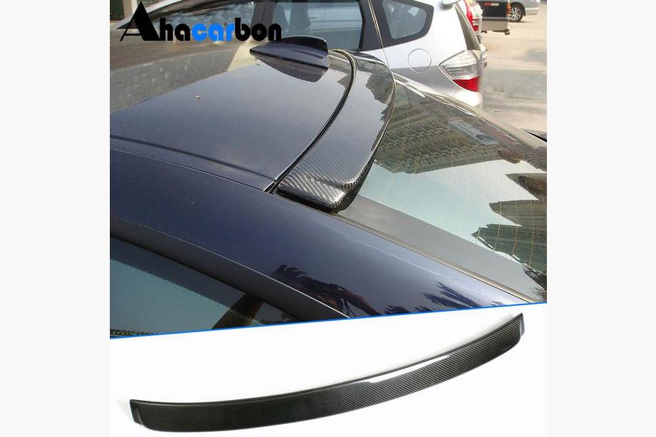BMW 3 Series E90/E91 2005-2011 Alerón Visera V2 (para E90, Carbono) Image