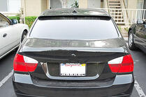 BMW 3 Series E90/E91 2005-2011 Alerón Trasero V1 (para E90, Carbono) foto 4