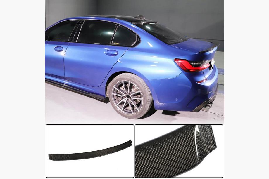 BMW 3 Series G20/G21 2018- Visera aleron trasero (para G20, Carbono) Foto 1