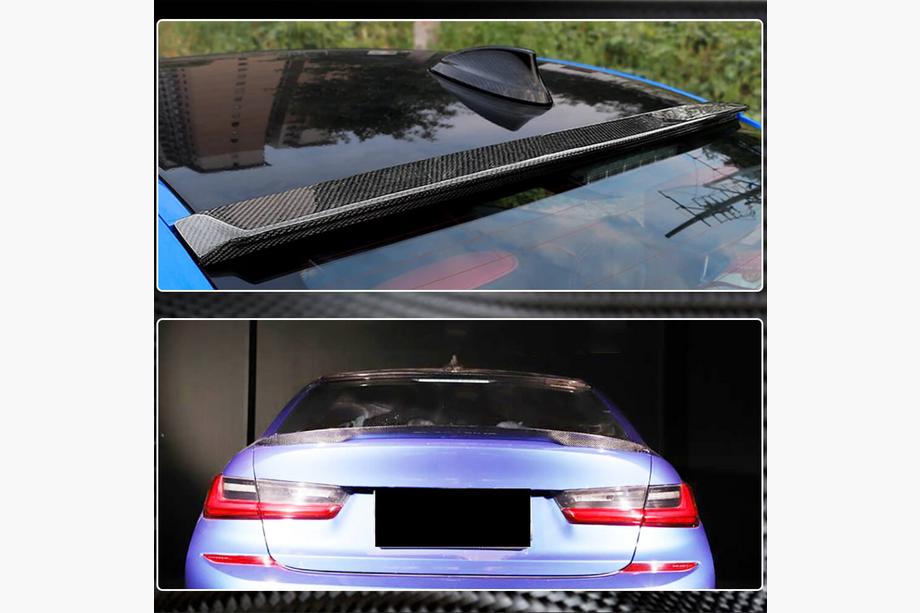 BMW 3 Series G20/G21 2018- Visera aleron trasero (para G20, Carbono) Foto 4